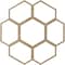 Ekena Millwork Florin Wood Fretwork Pierced Ceiling Medallion, Birch, 30"OD x 12 3/4"ID x 1/4"T CMWP30X30X0250FOBI - alternate 3